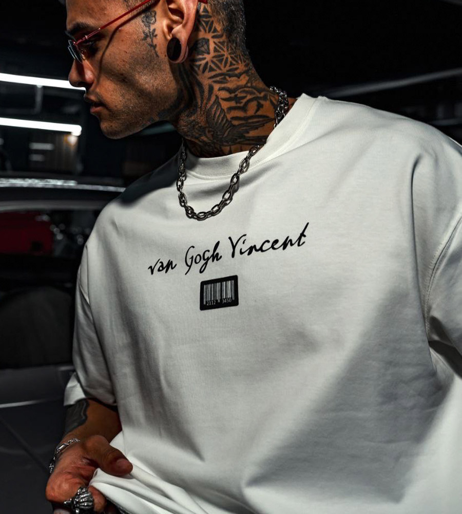 Oversized t-shirt -VAN COGH- TR028ES