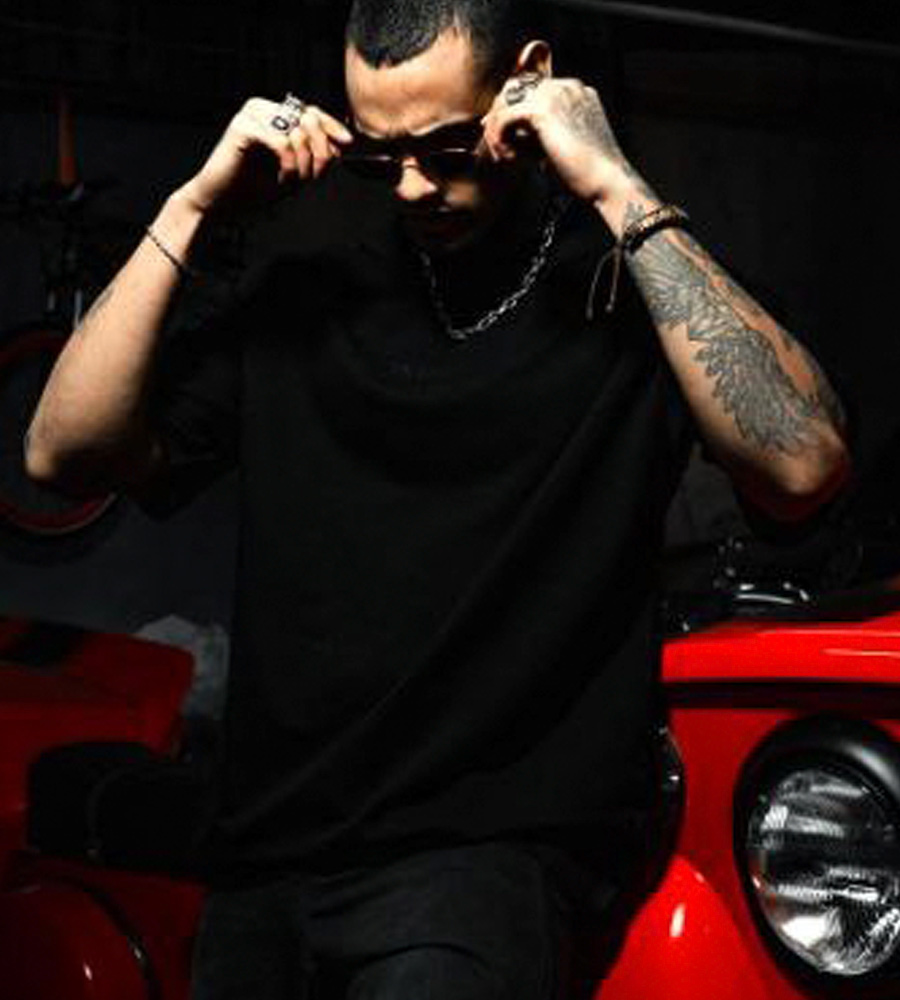 Oversized t-shirt -SCOTT- TR032ES