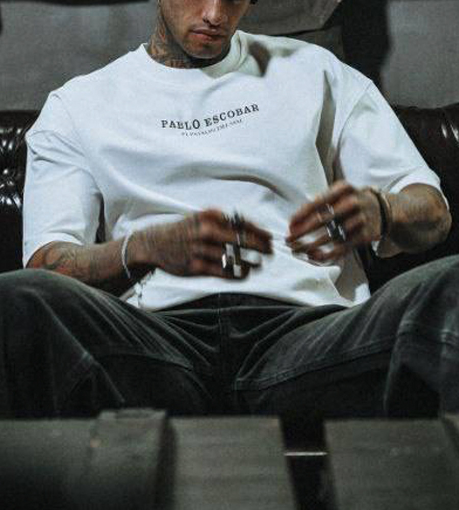 Oversized t-shirt -PABLO- TR045ES