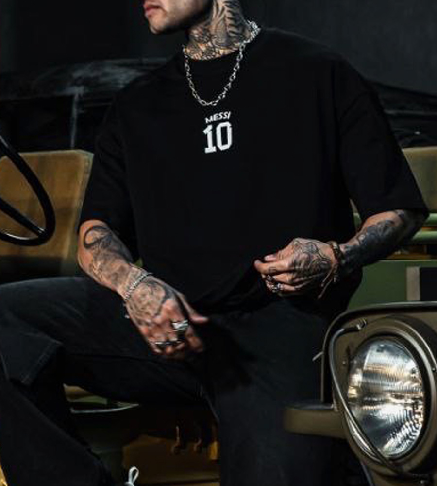 Oversized t-shirt -CHA- TR100ES