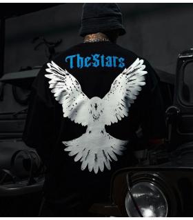 Oversized t-shirt -THE STARS- TR050ES