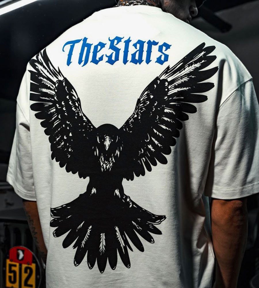 Oversized t-shirt -THE STARS- TR050ES