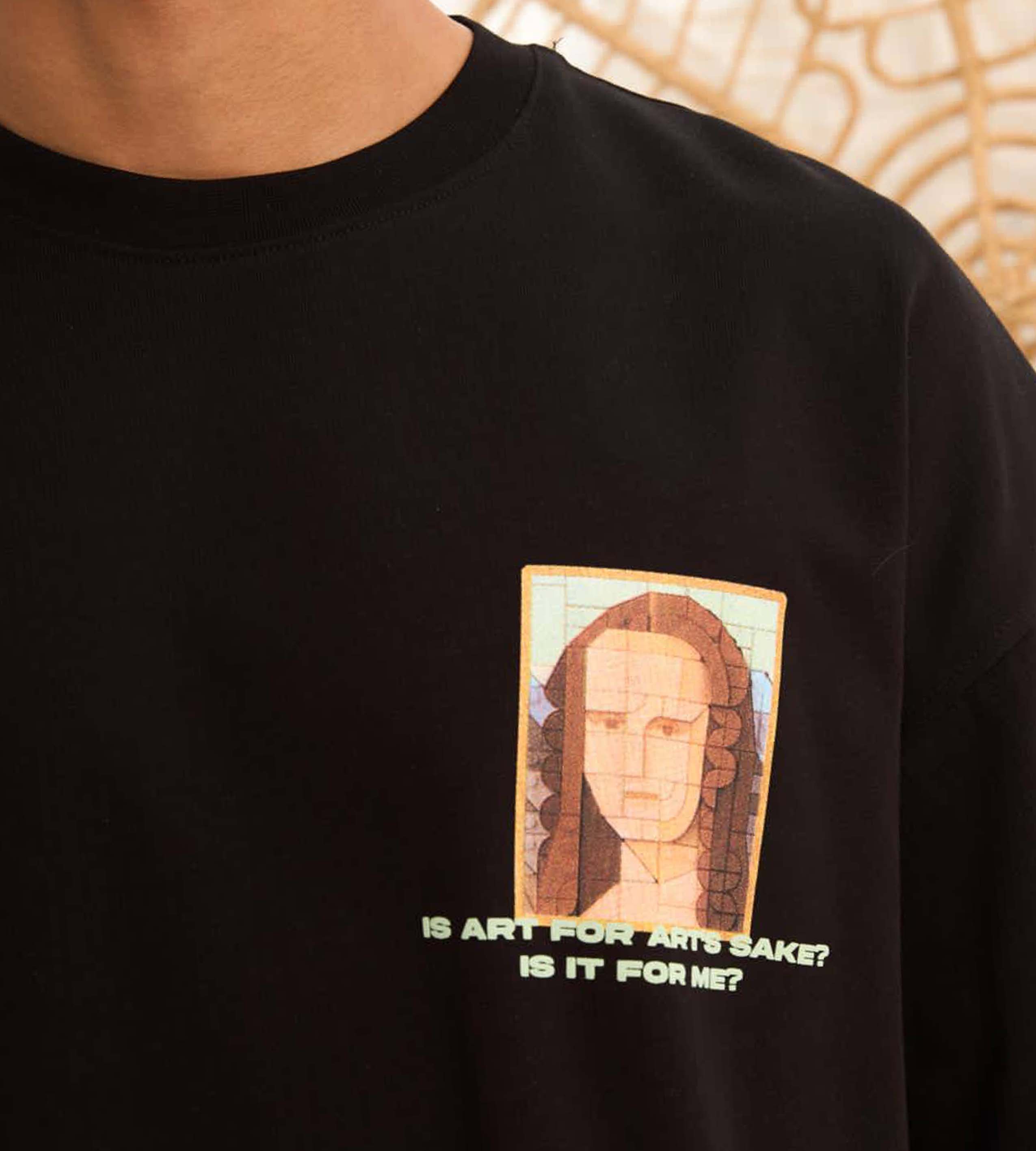 Oversized t-shirt -MONA LISA- TR069EK