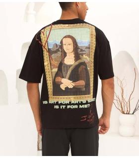Oversized t-shirt -MONA LISA- TR069EK