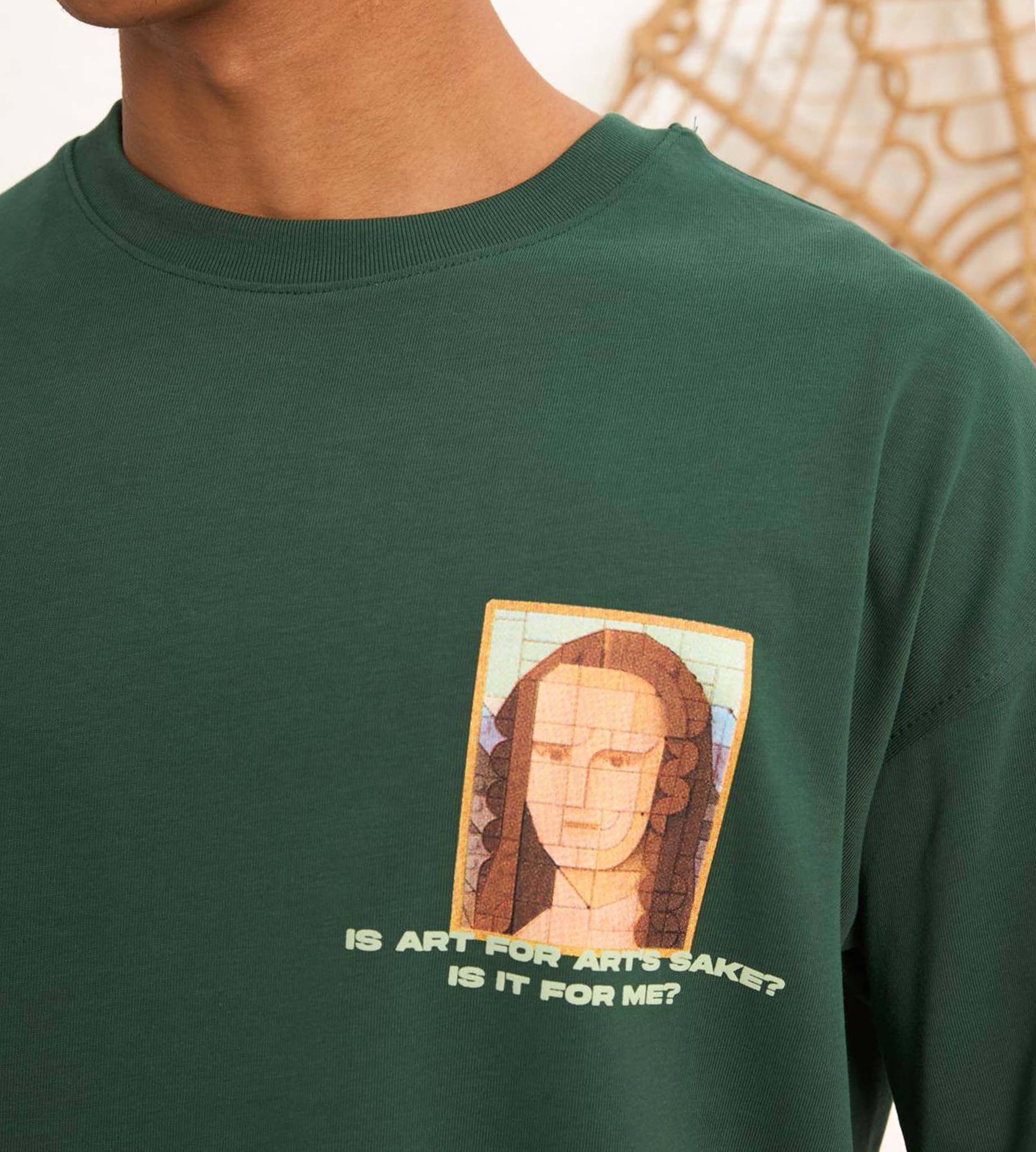 Oversized t-shirt -MONA LISA- TR069EK