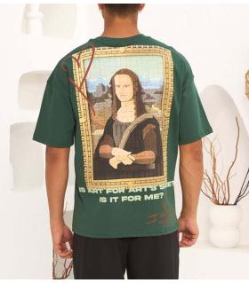 Oversized t-shirt -MONA LISA- TR069EK