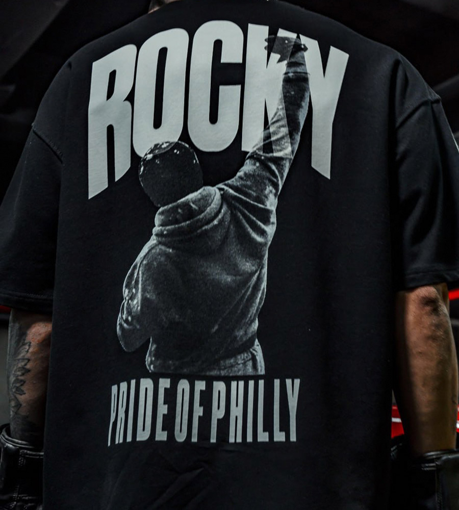 Oversized t-shirt -ROCKY- TR070ES