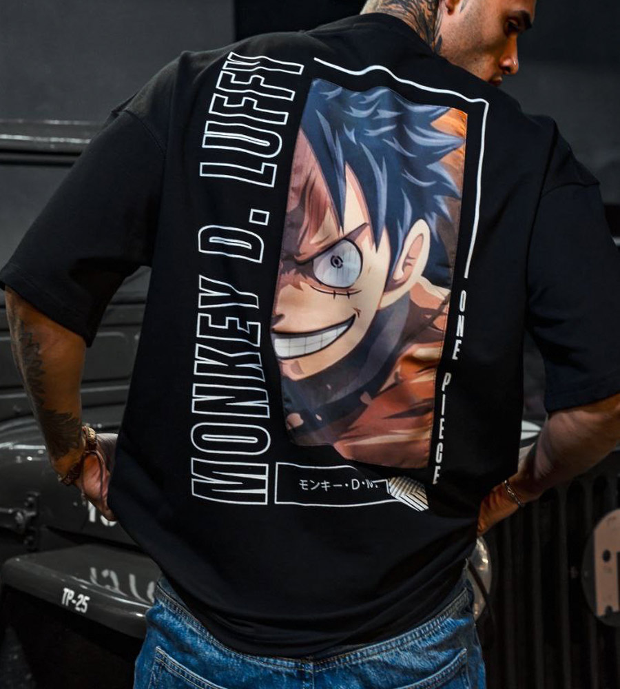 Oversized t-shirt -MONKEY- TR082ES