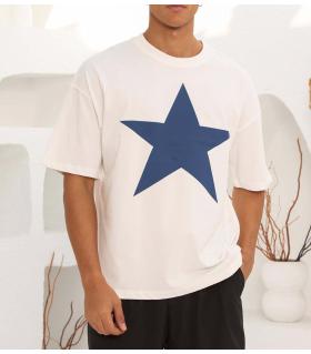 Oversized t-shirt -STAR- TR085EK