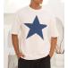 Oversized t-shirt -STAR- TR085EK: img 3