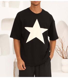 Oversized t-shirt -STAR- TR085EK