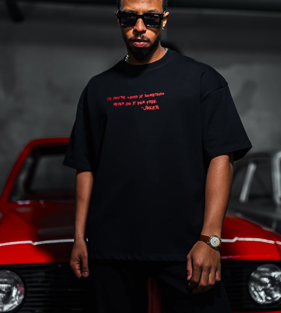 Oversized t-shirt -JOKER- TR092ES