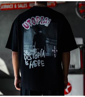 Oversized t-shirt -UTOPIA- TR094ES