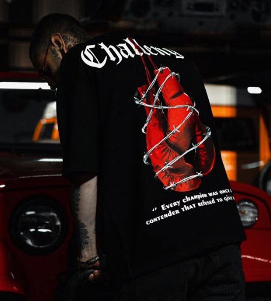 Oversized t-shirt -CHA- TR100ES