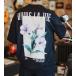 Oversized t-shirt -VIVRE LA VIE- TR107ES: img 2