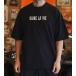 Oversized t-shirt -VIVRE LA VIE- TR107ES: img 4