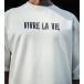 Oversized t-shirt -VIVRE LA VIE- TR107ES: img 3