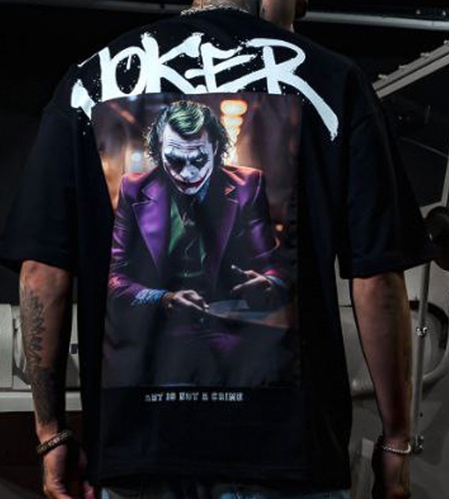 Oversized t-shirt -JOKER- TR130ES