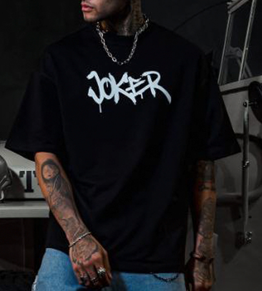 Oversized t-shirt -JOKER- TR130ES