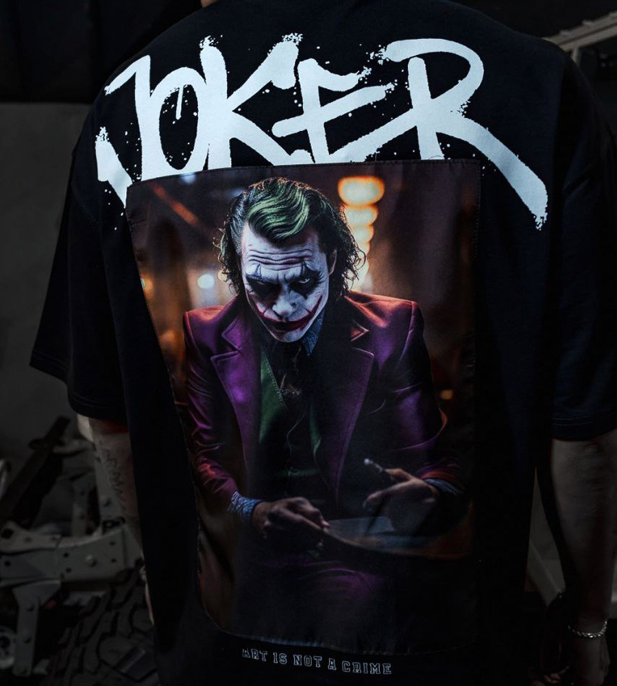 Oversized t-shirt -JOKER- TR130ES