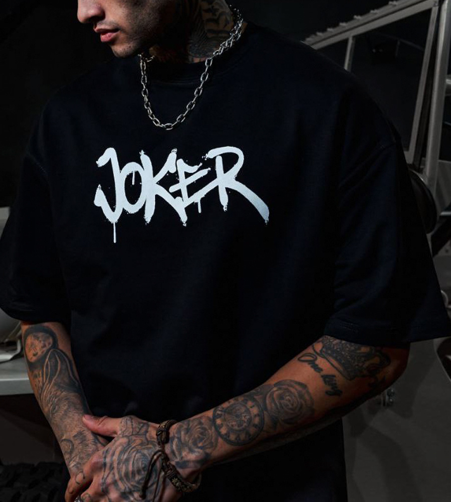 Oversized t-shirt -JOKER- TR130ES