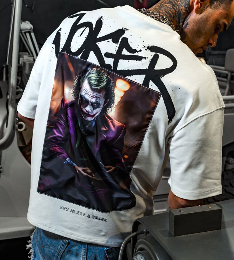 Oversized t-shirt -JOKER- TR130ES