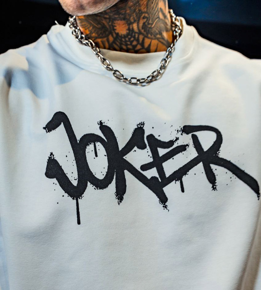Oversized t-shirt -JOKER- TR130ES