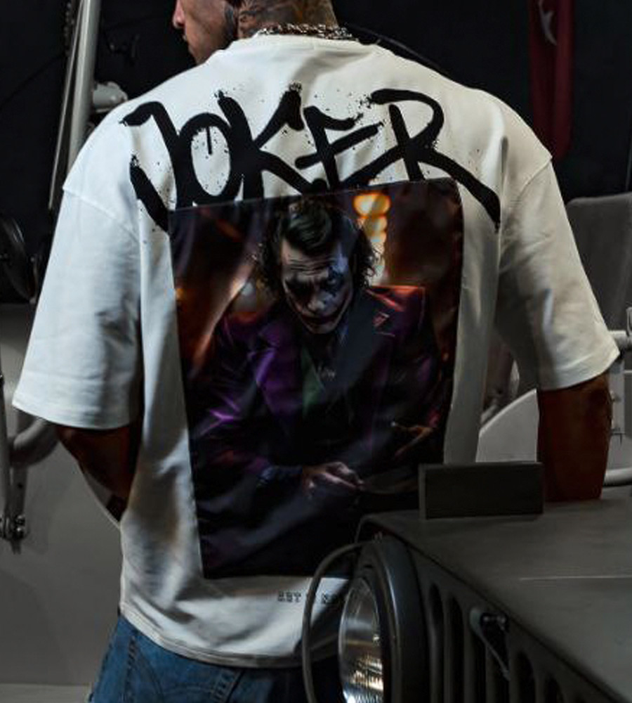 Oversized t-shirt -JOKER- TR130ES