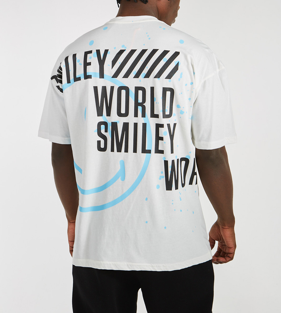 T-Shirt ανδρικό -SMILEY WORD- TR135JA