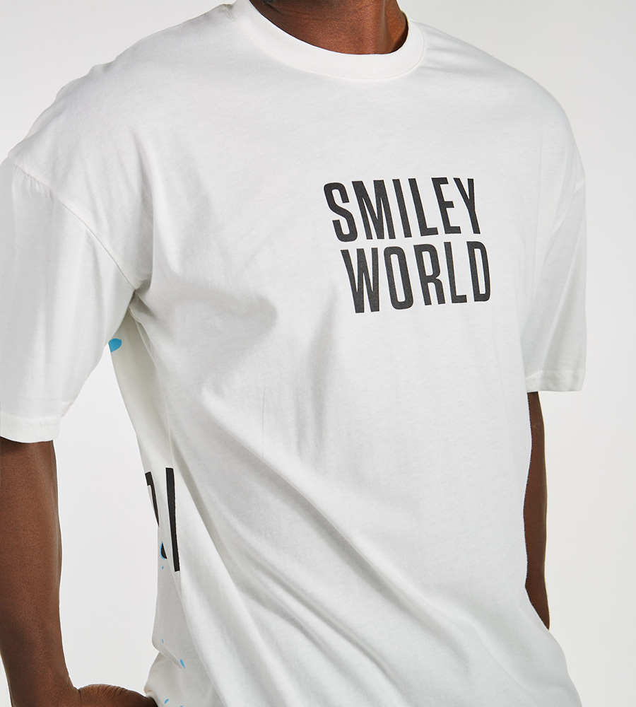 T-Shirt ανδρικό -SMILEY WORD- TR135JA