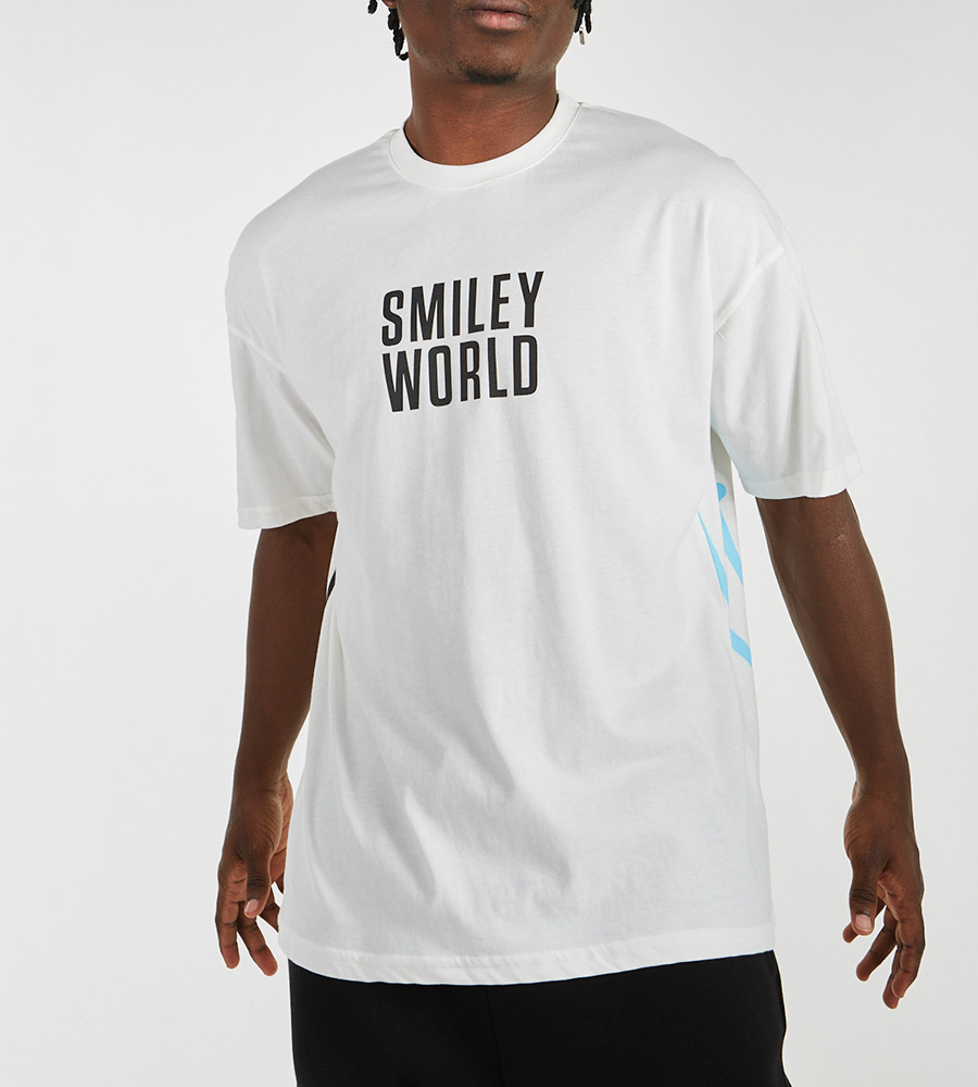 T-Shirt ανδρικό -SMILEY WORD- TR135JA