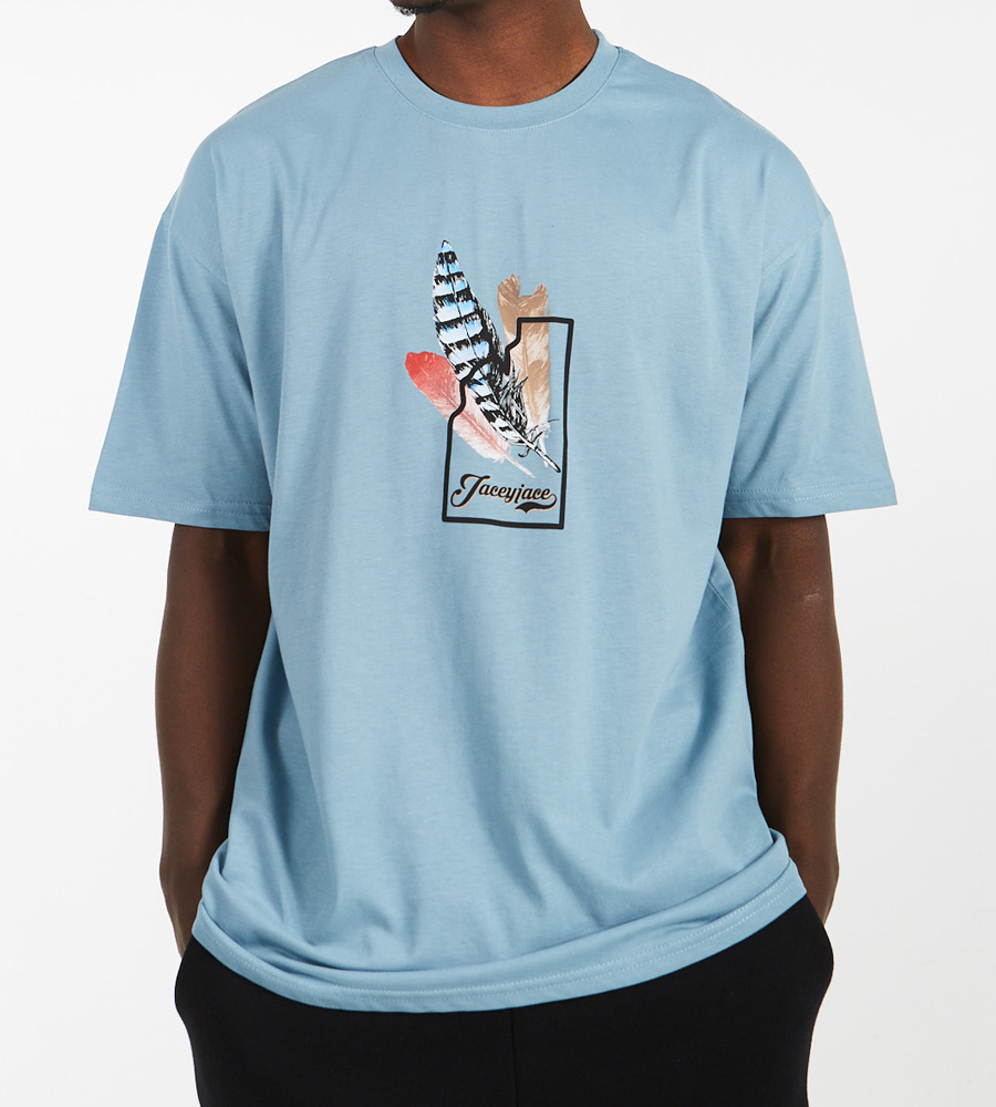 T-Shirt ανδρικό -FEATHER- TR164JA