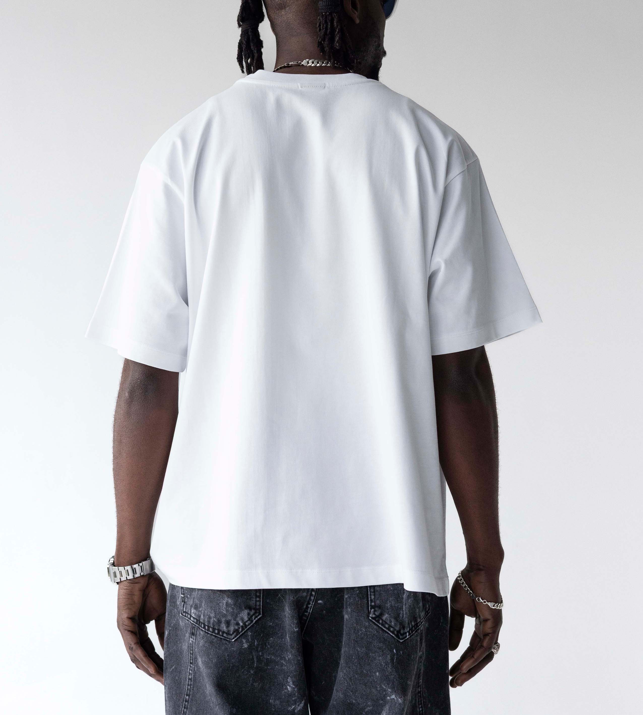 Oversized t-shirt -TUPAC- TR1734BL BLACK ISLAND
