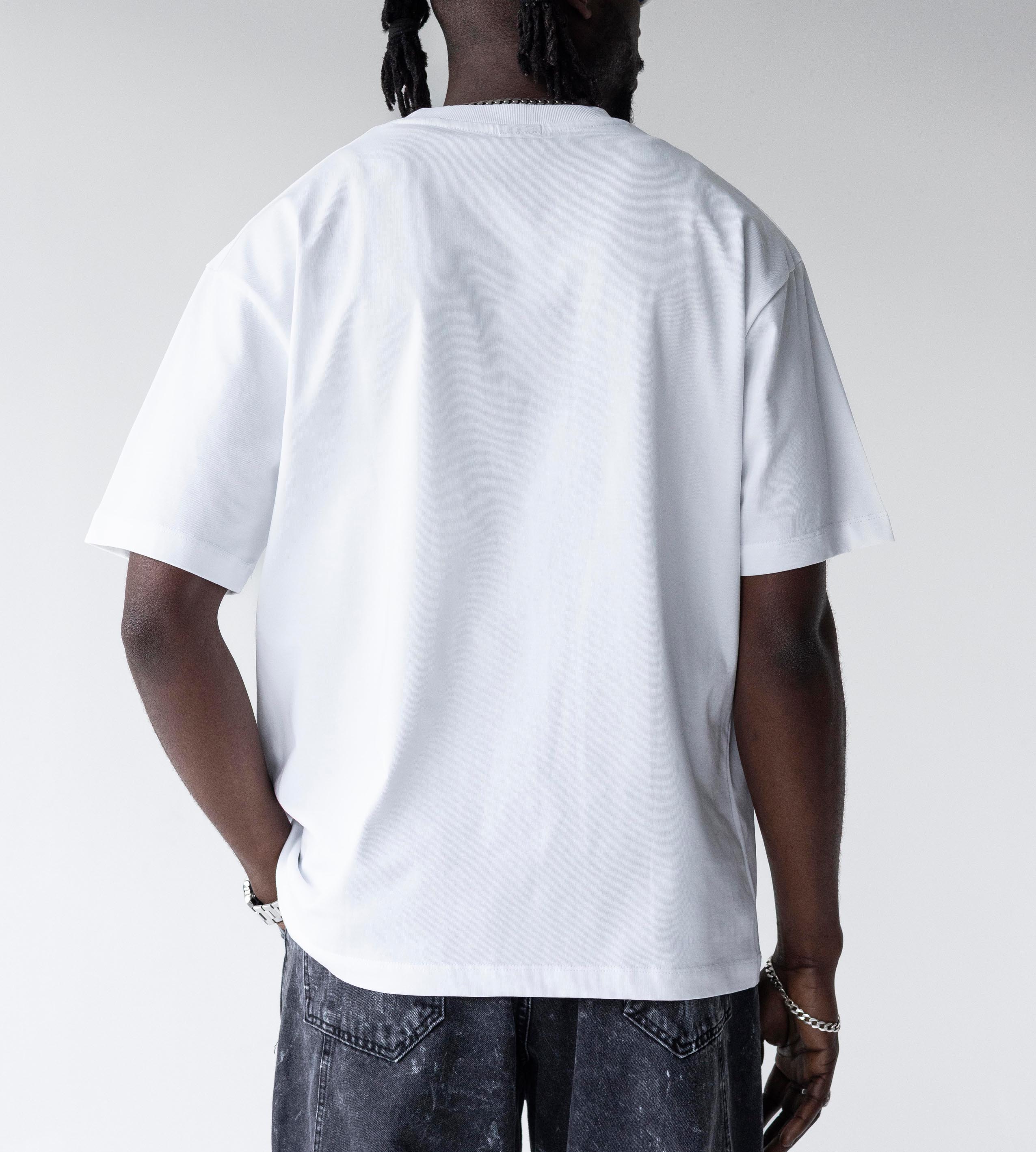 Oversized t-shirt -ANGEL- TR1755BL BLACK ISLAND