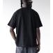 Oversized t-shirt -ANGEL- TR1755BL BLACK ISLAND: img 2