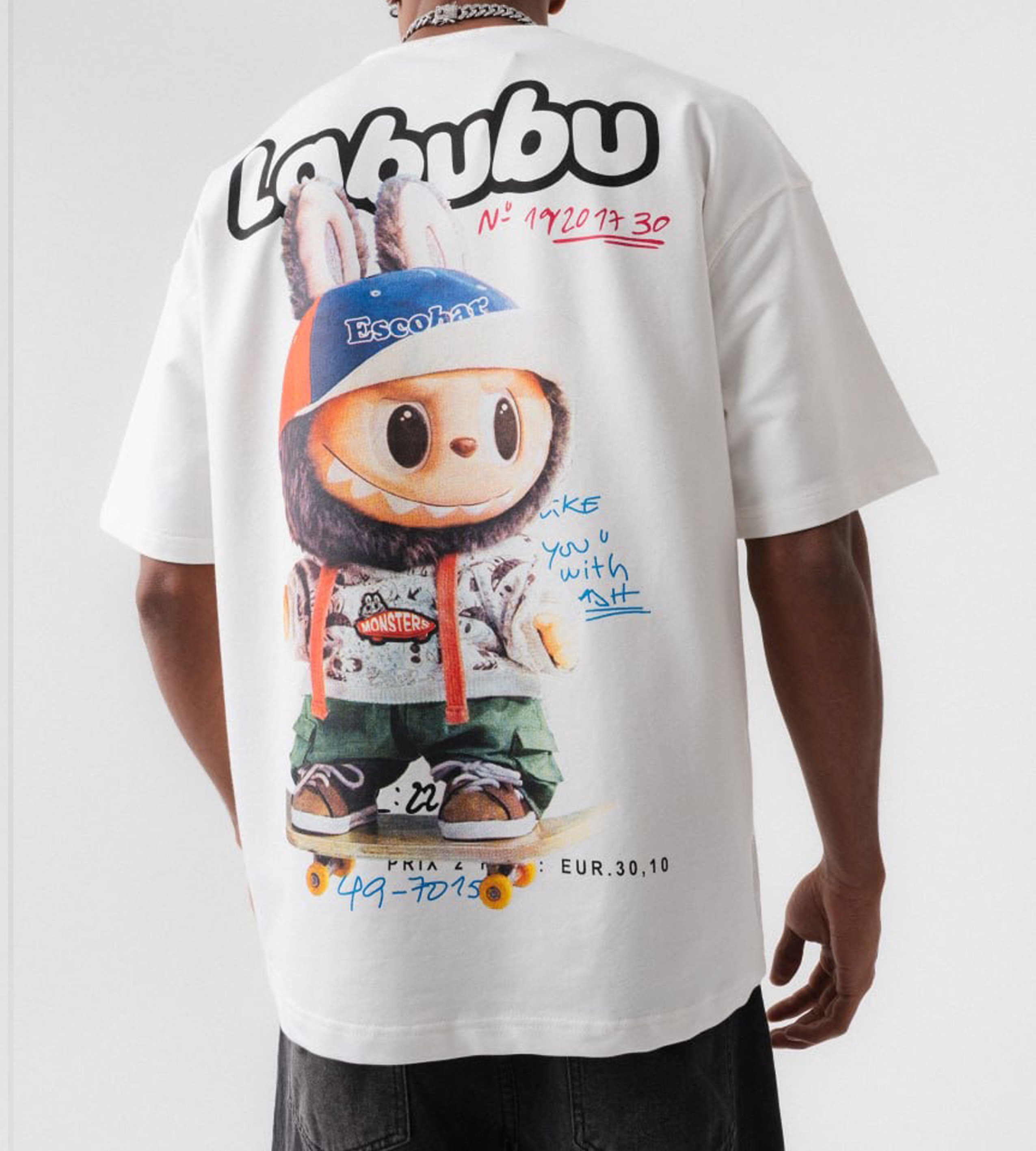 Oversized t-shirt -LABUBU- TR175ES