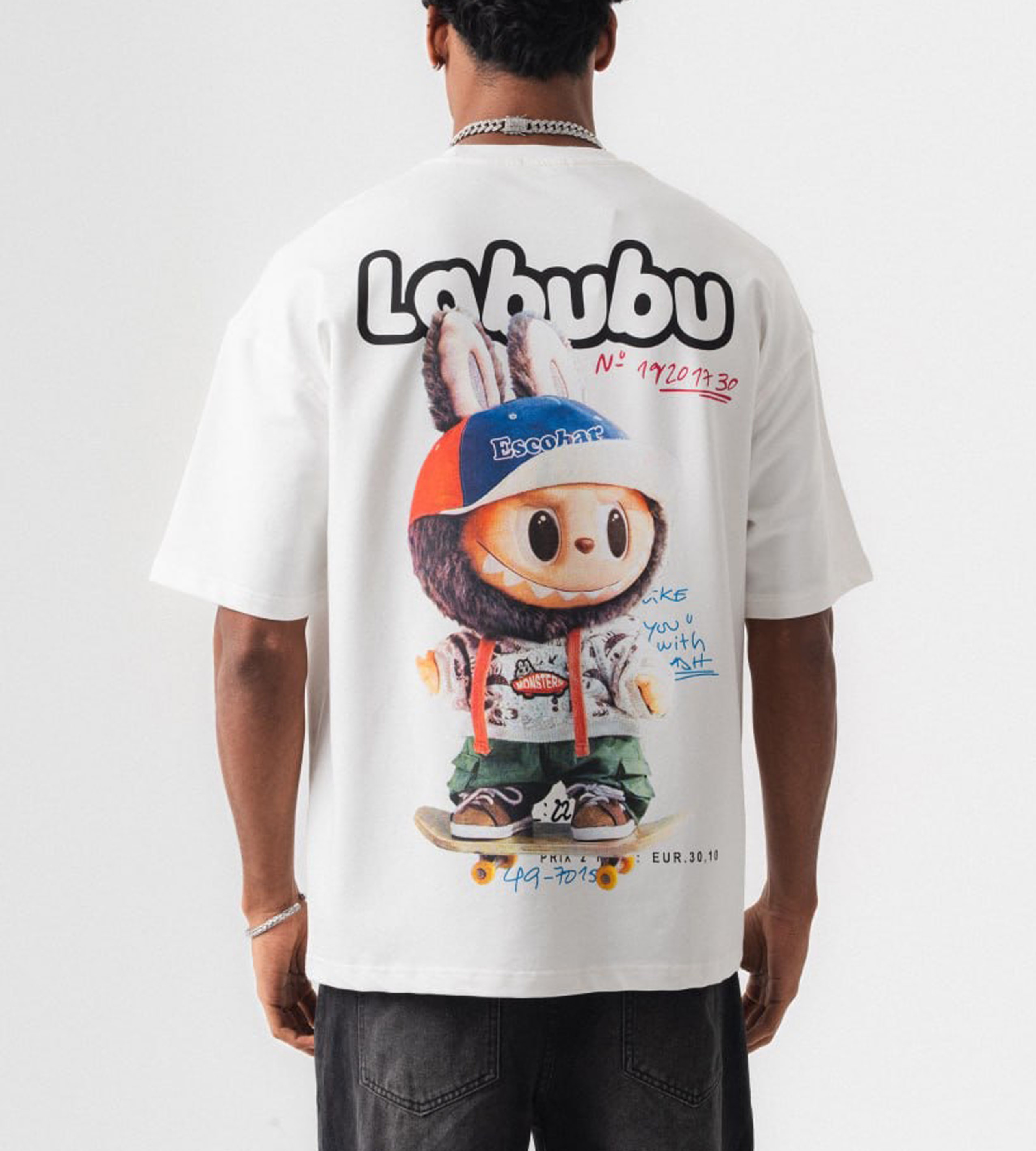 Oversized t-shirt -LABUBU- TR175ES
