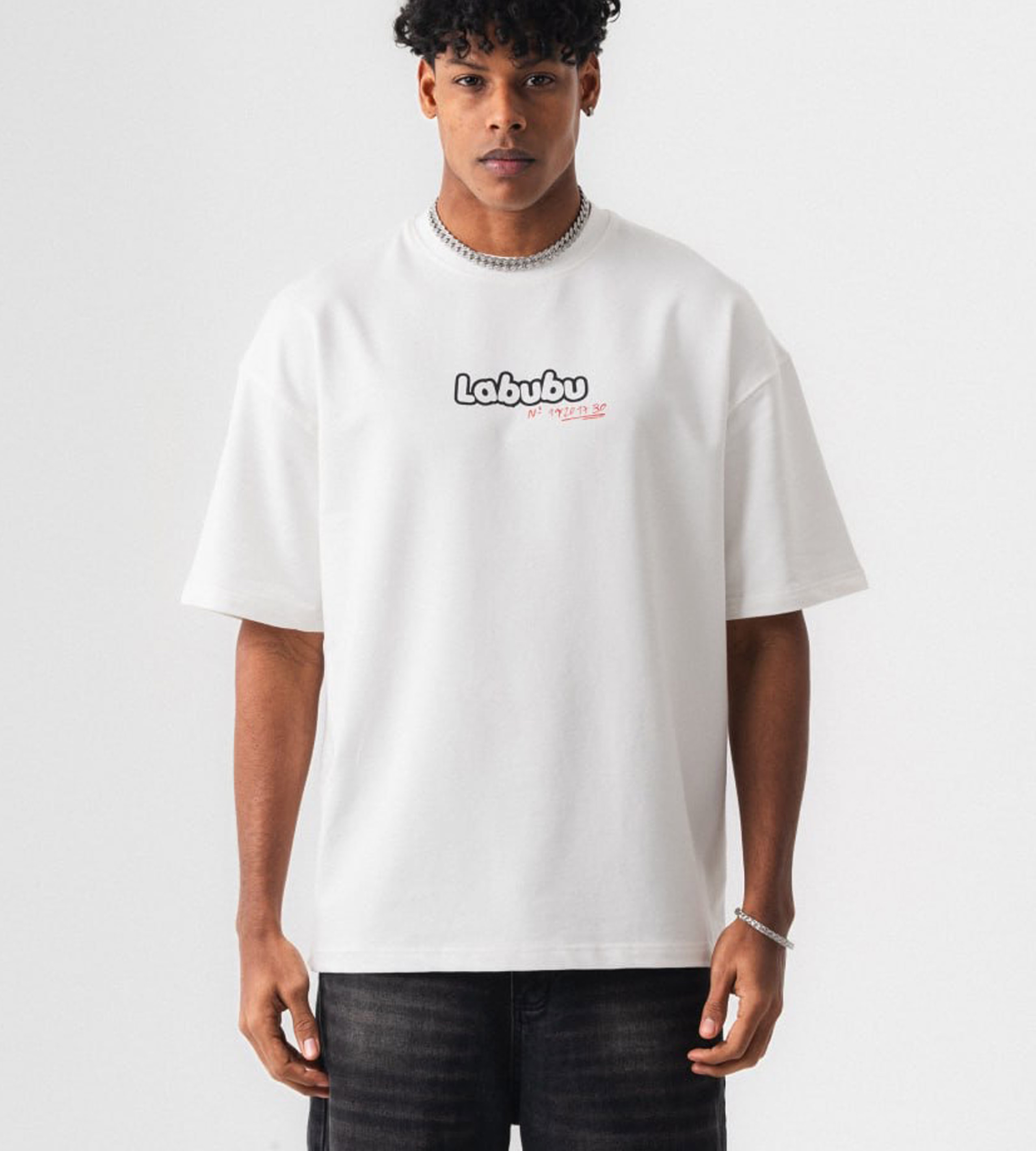 Oversized t-shirt -LABUBU- TR175ES