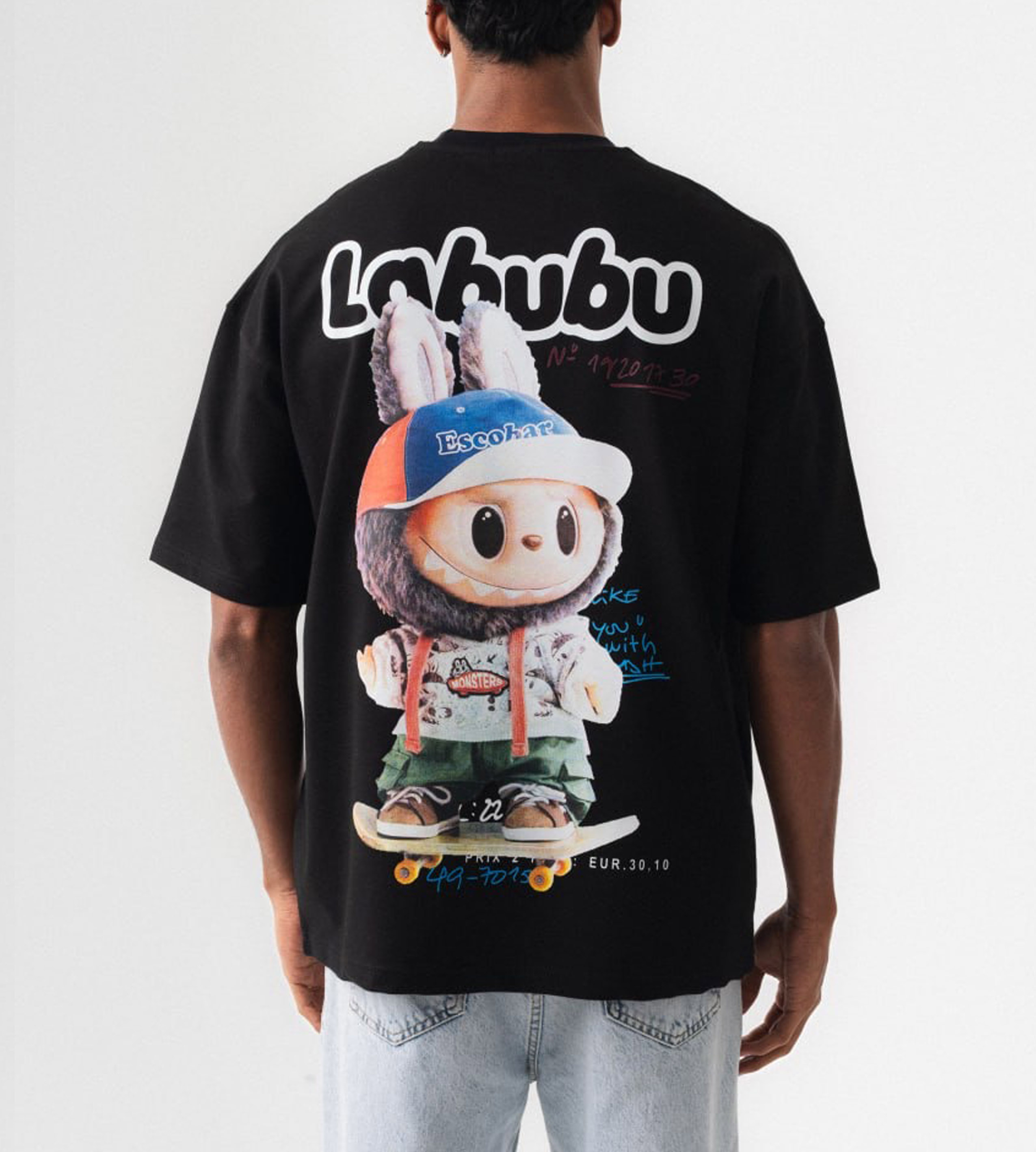 Oversized t-shirt -LABUBU- TR175ES