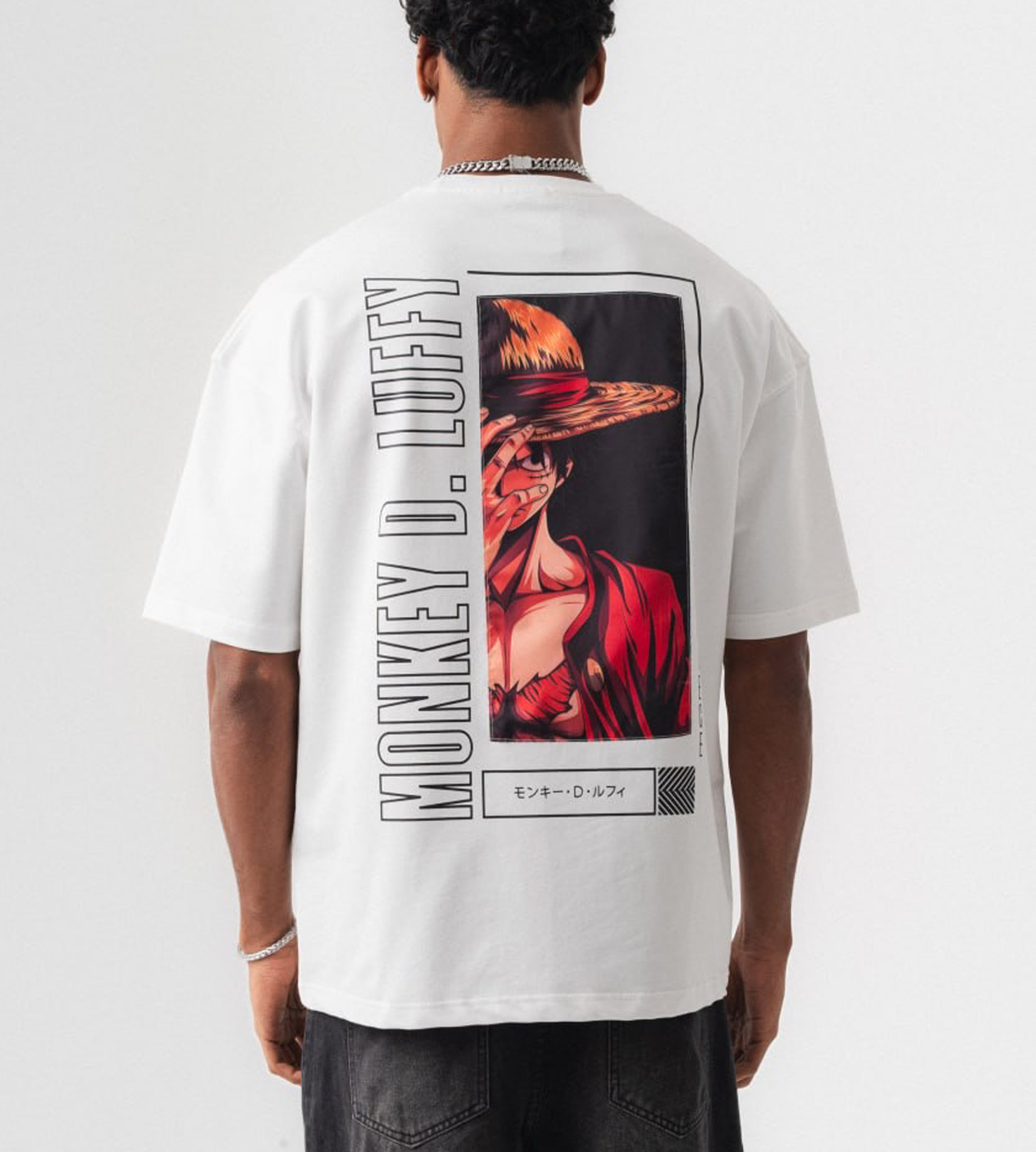 Oversized t-shirt -MONKEY- TR176ES