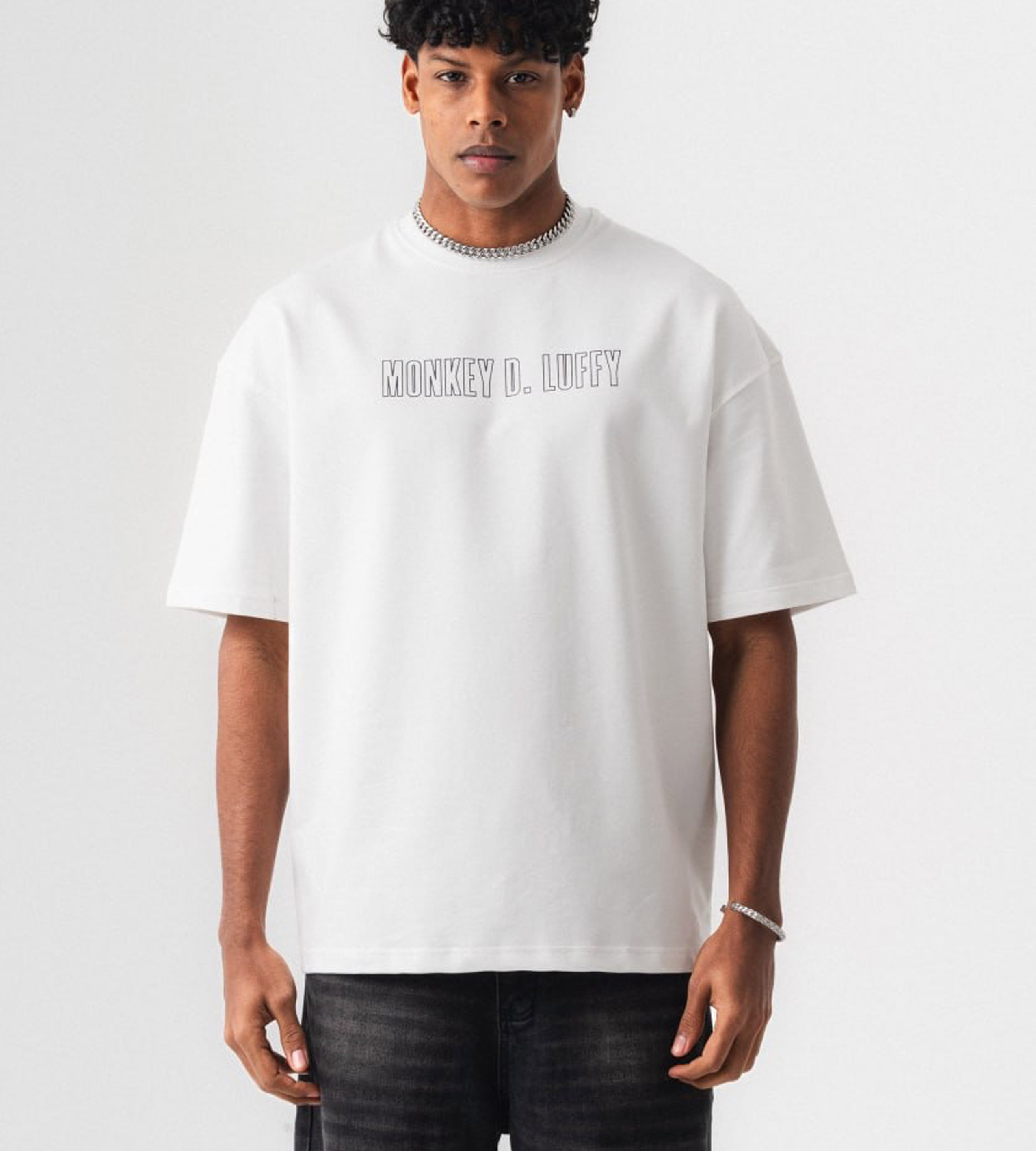 Oversized t-shirt -MONKEY- TR176ES