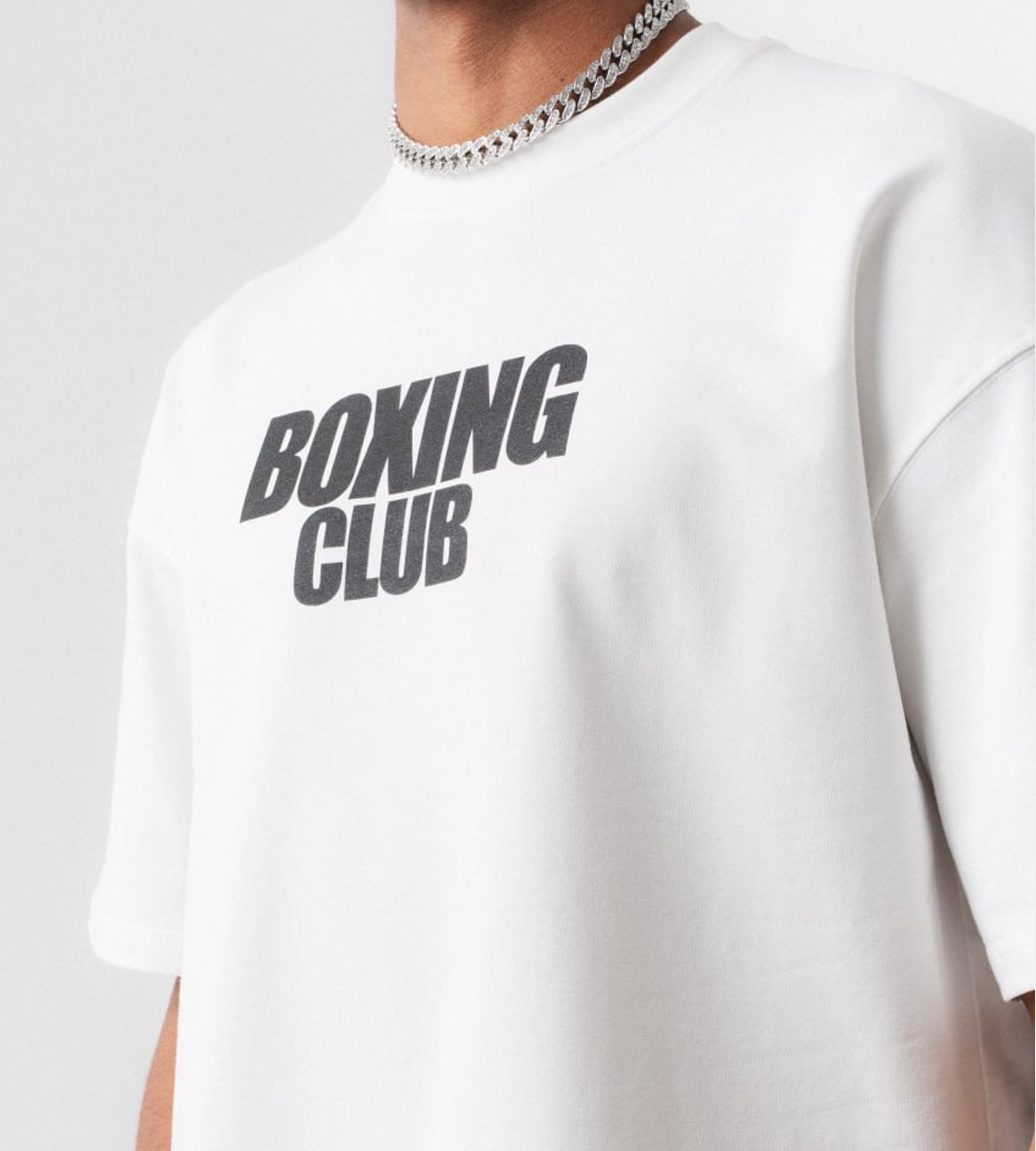 Oversized t-shirt -BOXING- TR177ES