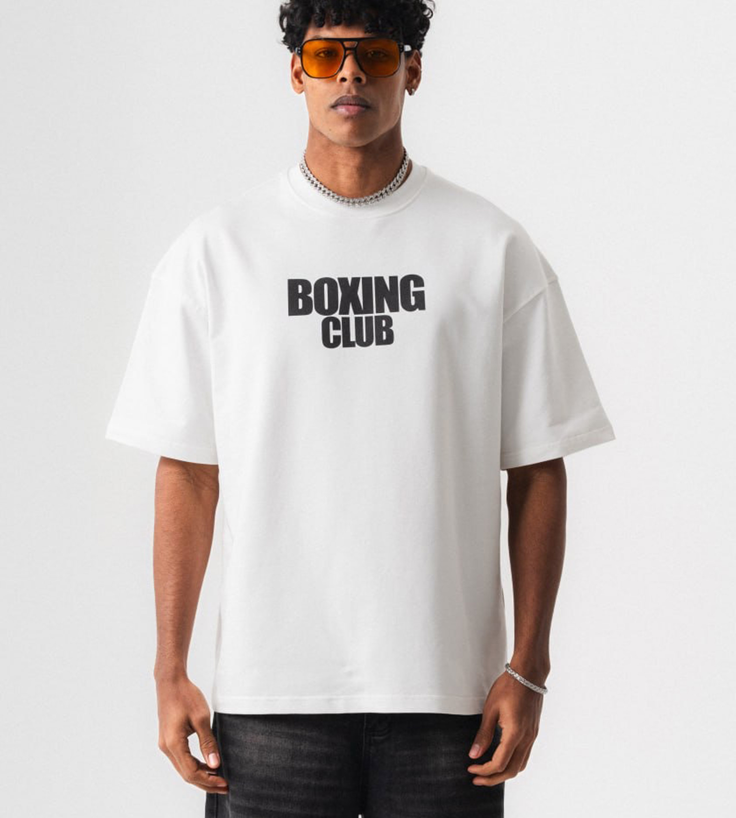 Oversized t-shirt -BOXING- TR177ES