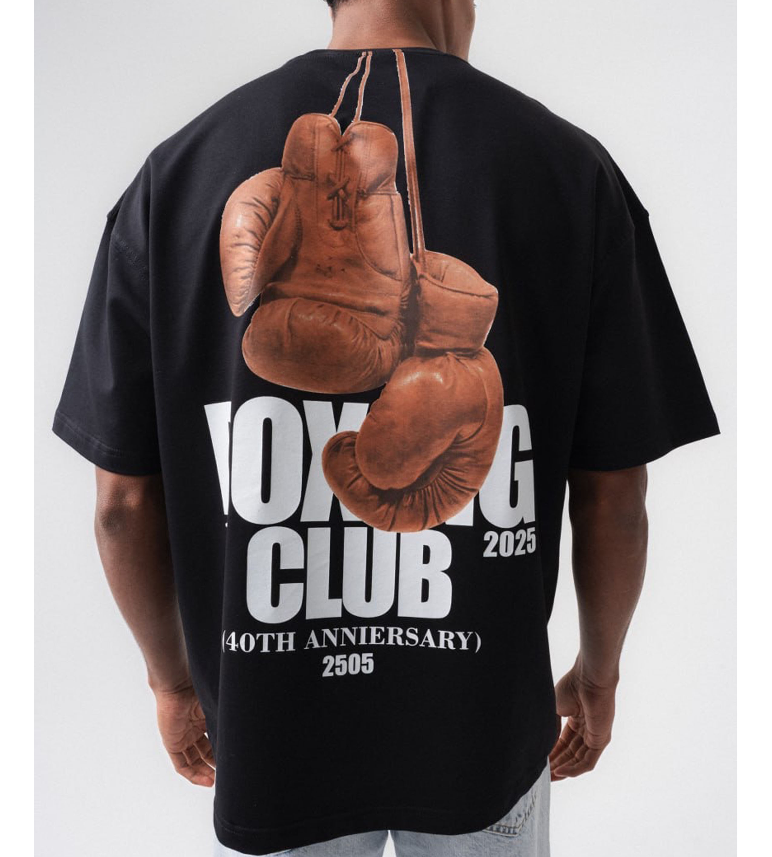 Oversized t-shirt -BOXING- TR177ES