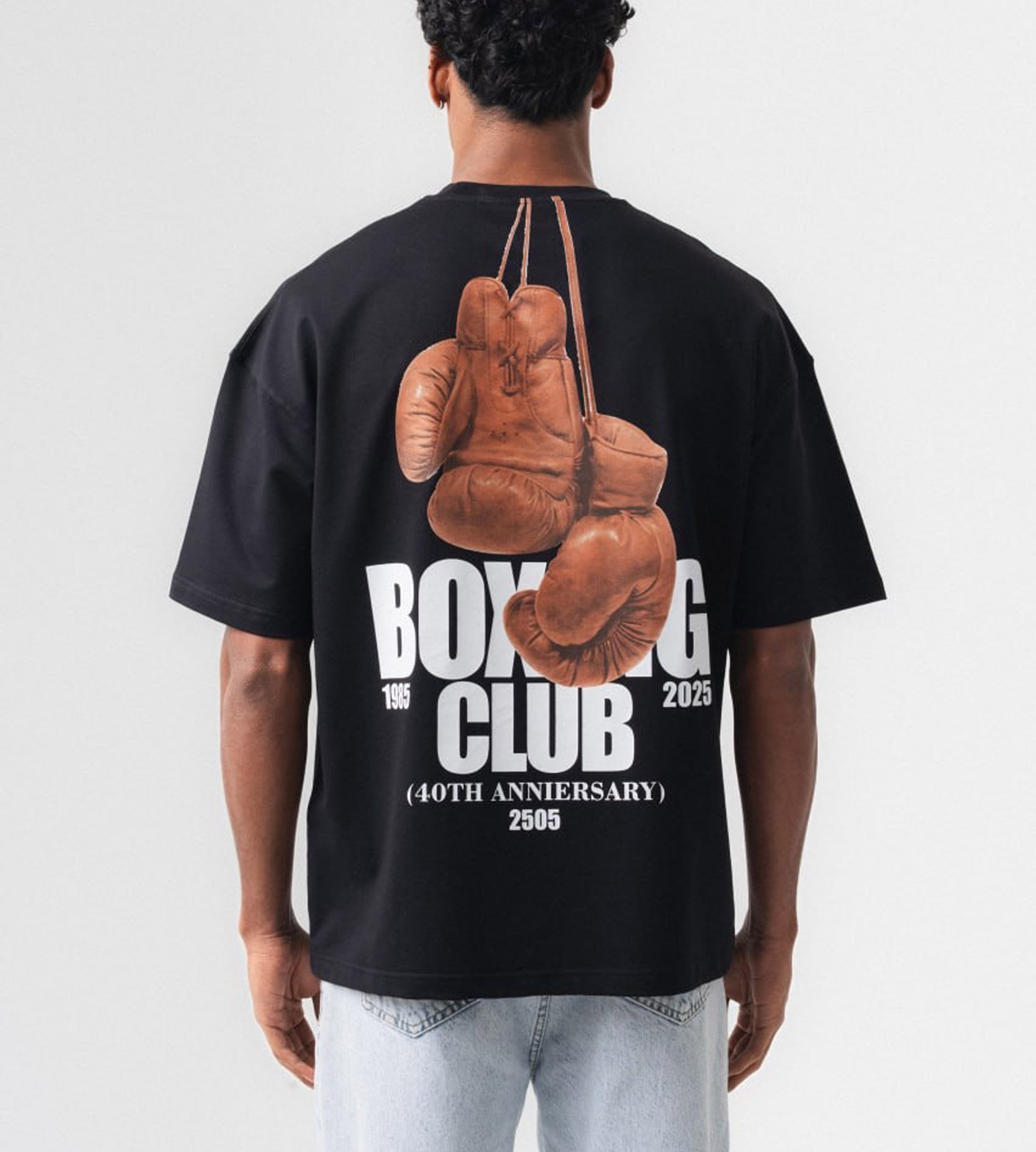 Oversized t-shirt -BOXING- TR177ES