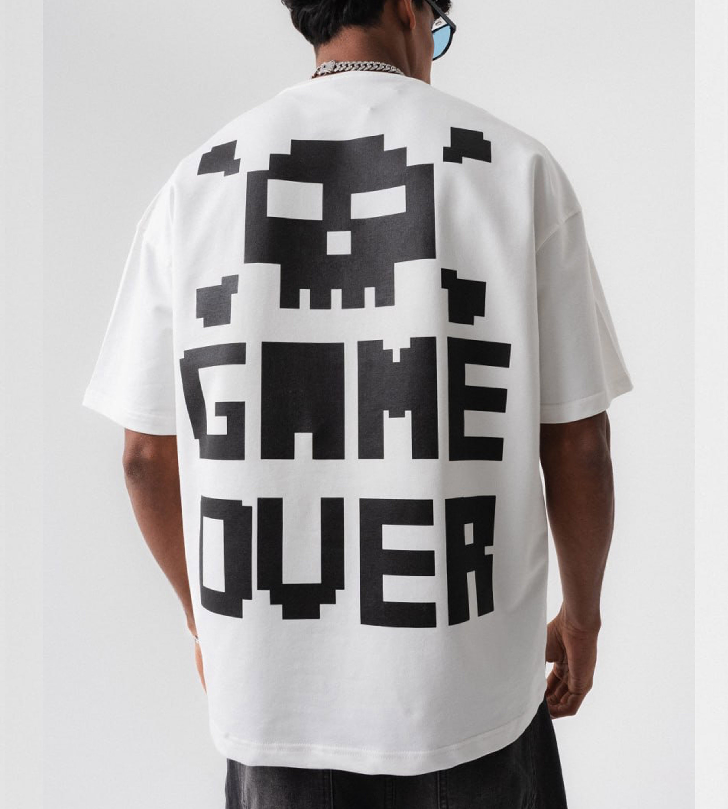 Oversized t-shirt -GAMEOVER- TR178ES