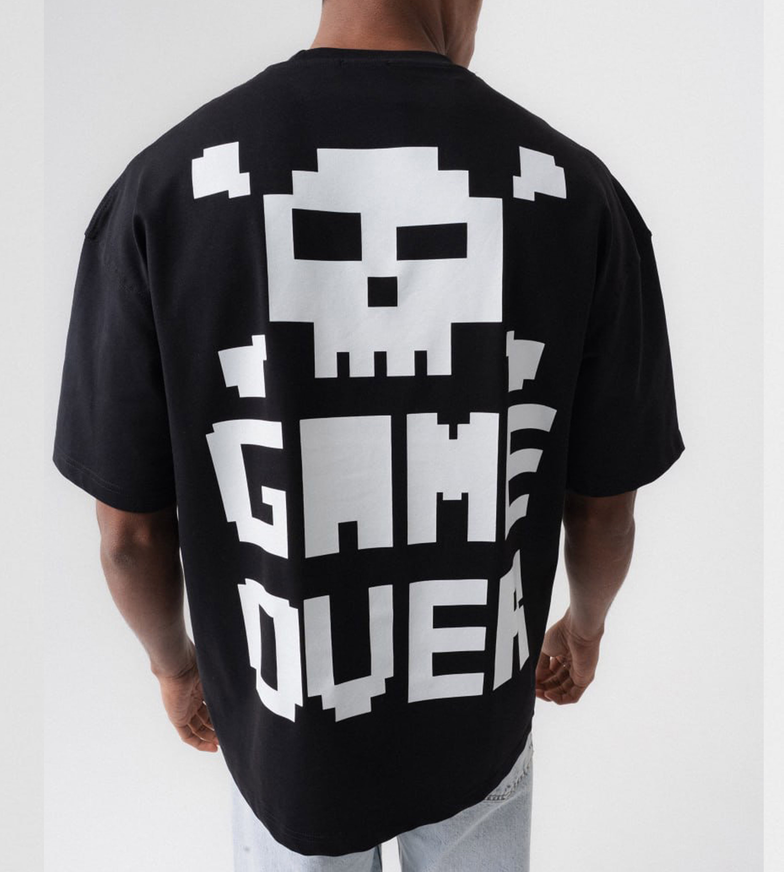 Oversized t-shirt -GAMEOVER- TR178ES