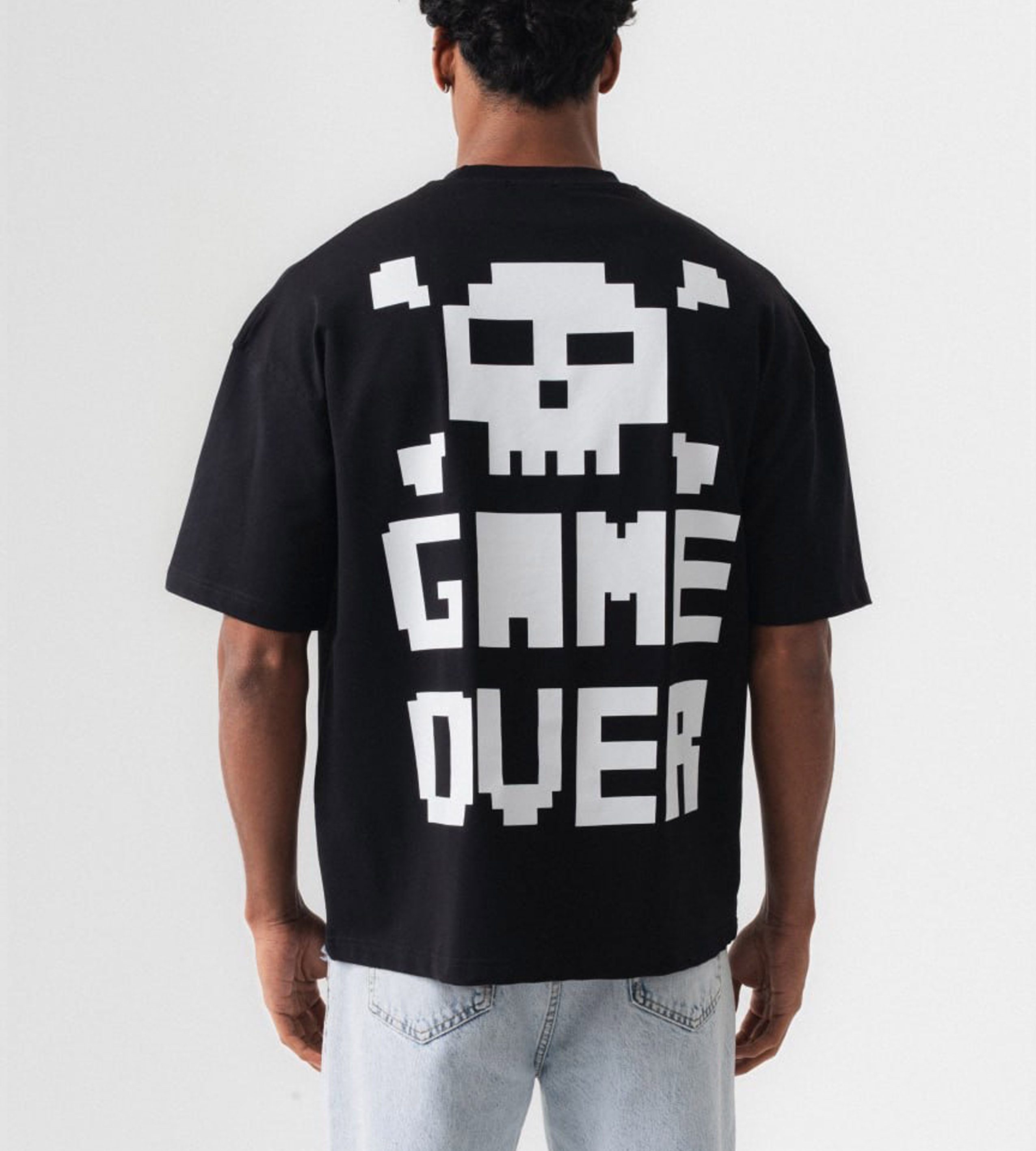 Oversized t-shirt -GAMEOVER- TR178ES