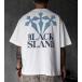 Oversized t-shirt -CROSS- TR1868BL BLACK ISLAND: img 1