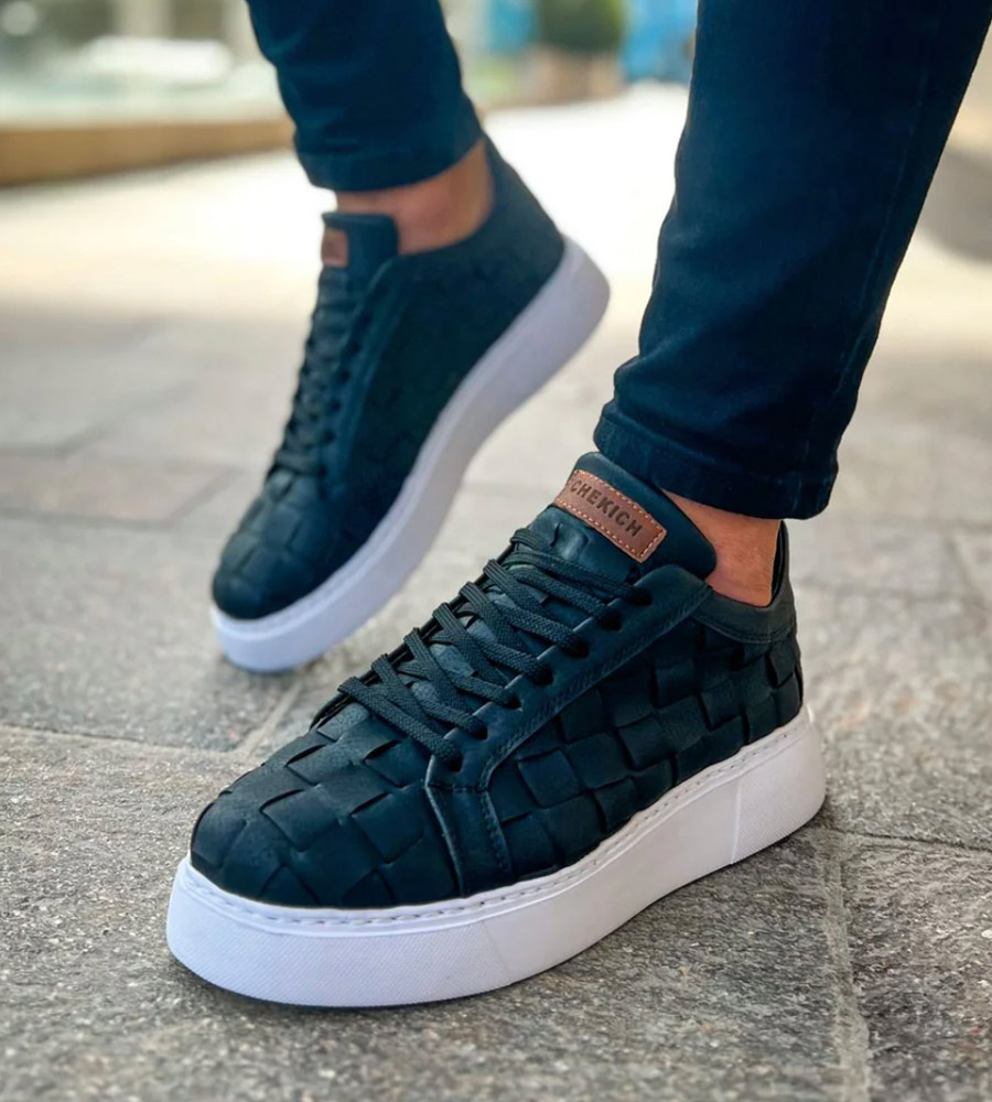 Sneakers double με κορδόνια TR209C